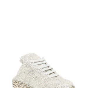 Maison Margiela Glitter Round-Toe Mules sz 35